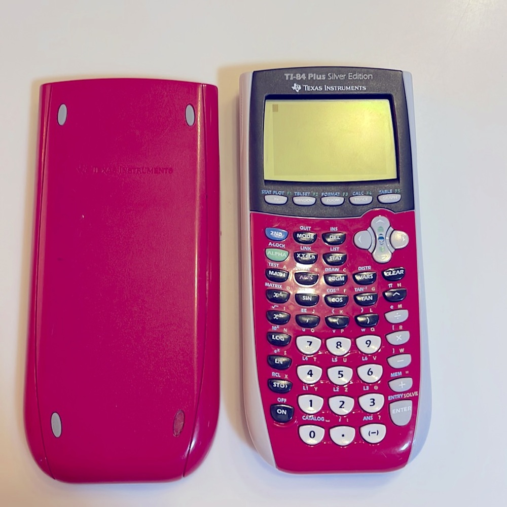 Texas Instruments 84 Plus Silver Edition calculator